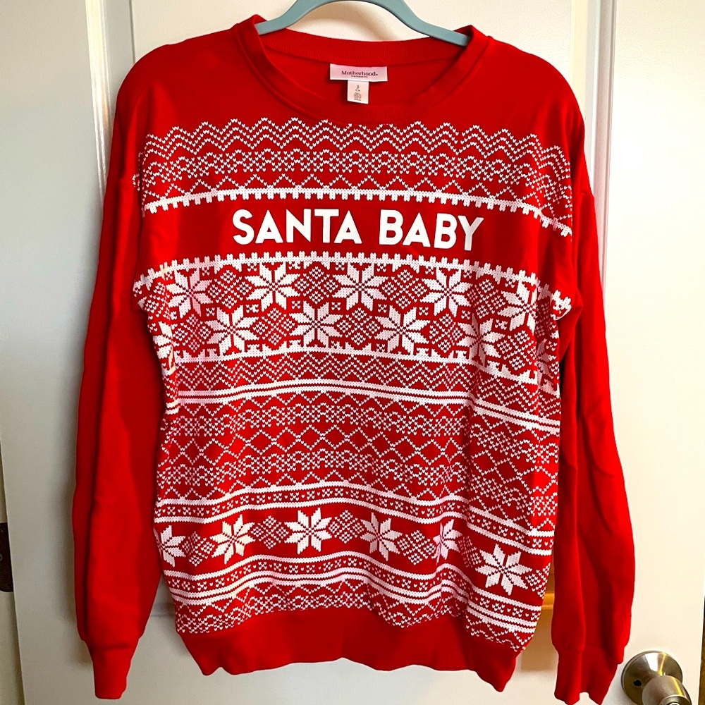 Maternity Christmas Sweater